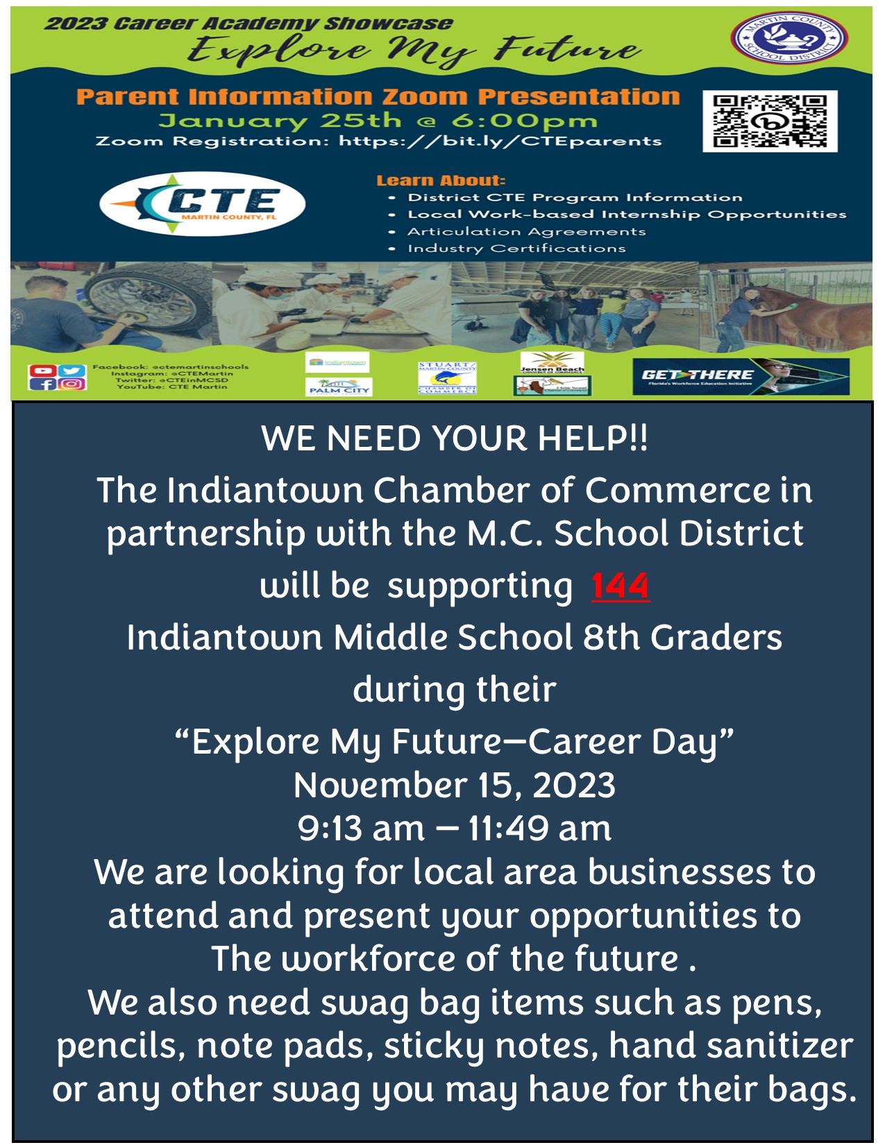 Indiantown Chamber of Commerce Explore My Future Indiantown Middle
